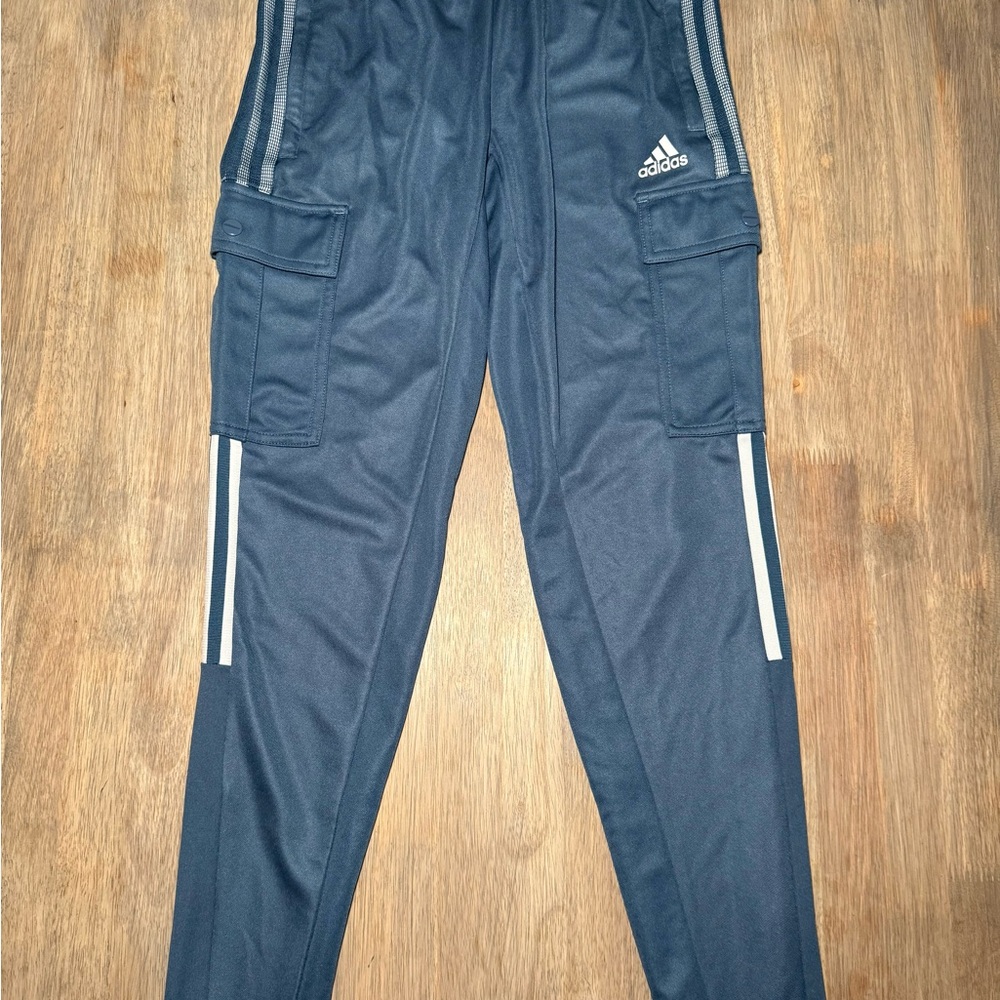 Adidas Women’s Blue Cargo Joggers